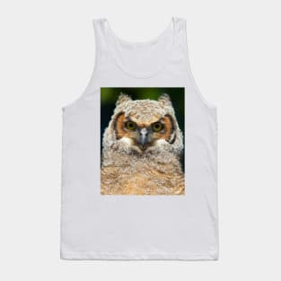 Great Horned owlet Tank Top